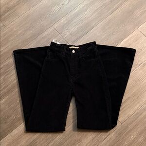 Levi's Women's Black Flare Jeans